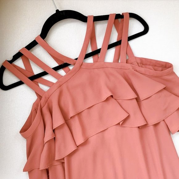 BCBGMAXAZRIA Chelsey Crisscross Dress - Picture 5 of 9